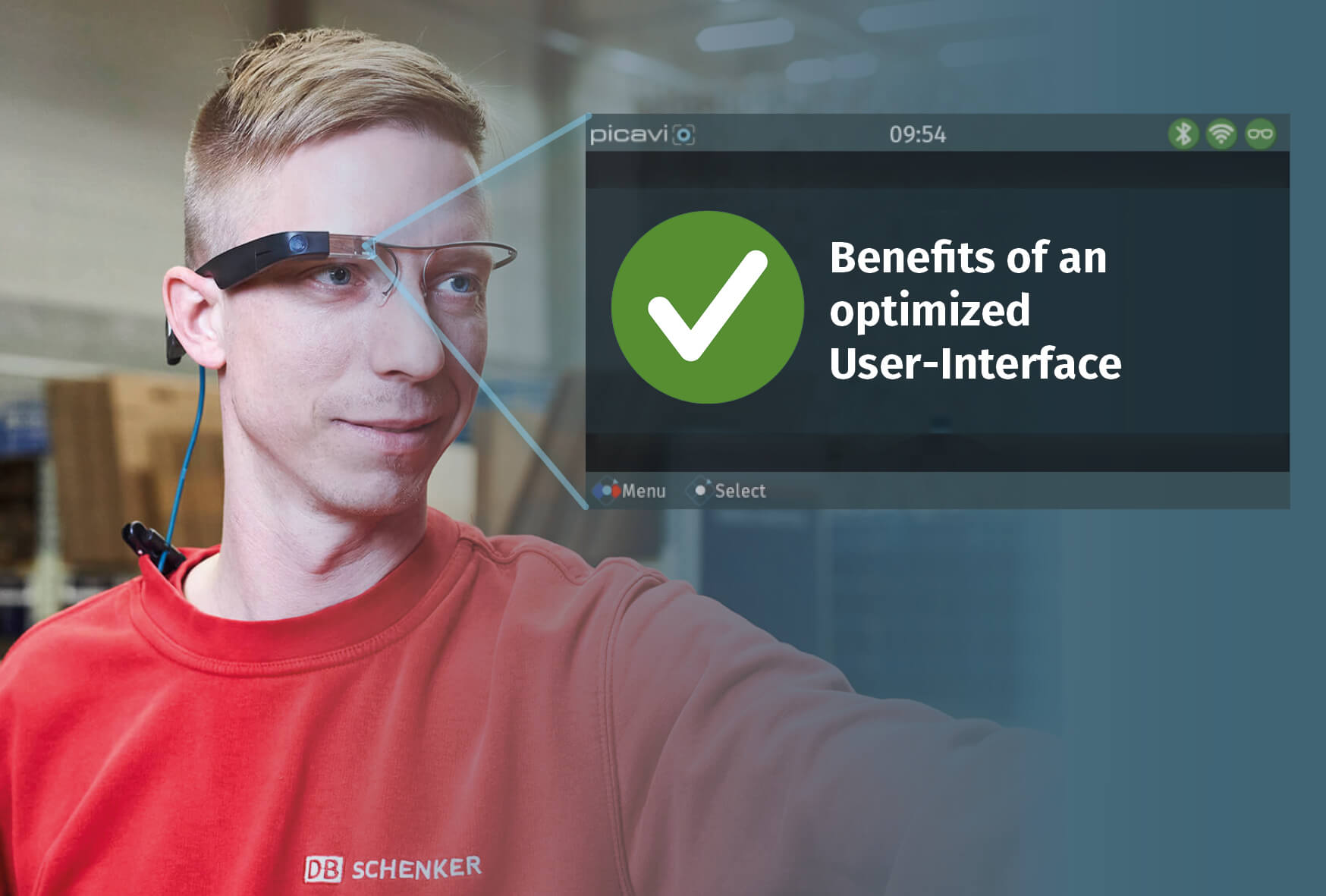 Benefits of an optimized User-Interface