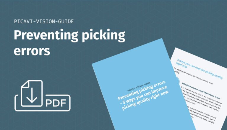 Picavi Vision Guide Preventing picking errors